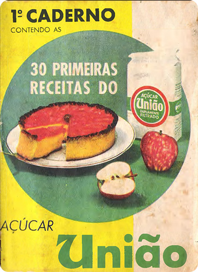 1º Caderno com as 30 primeiras receitas do Açúcar União
