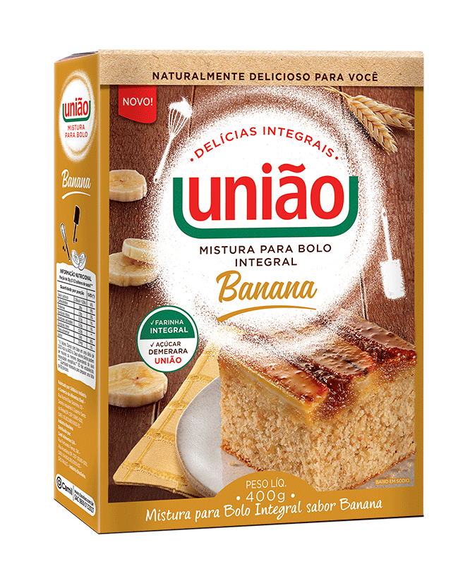 Mistura para Bolo Integral de Banana